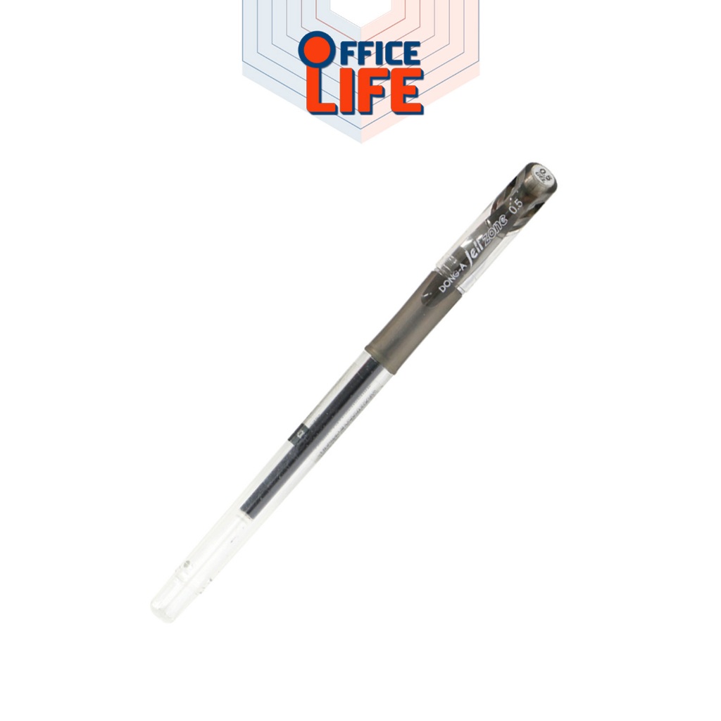 ปากกาเจลหัวเข็ม หมึกเจล ปากกา DONG-A Jell Zone ขนาด 0.5 มม. ( 1 ด้าม ) - รูปที่ 2