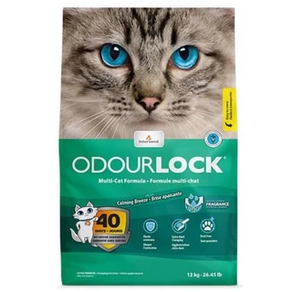 ODOUR LOCK Ultra Premium โอโดล็อค ทรายแมวหินภูเขาไฟอัลตราพรีเมี่ยม ขนาด12kg