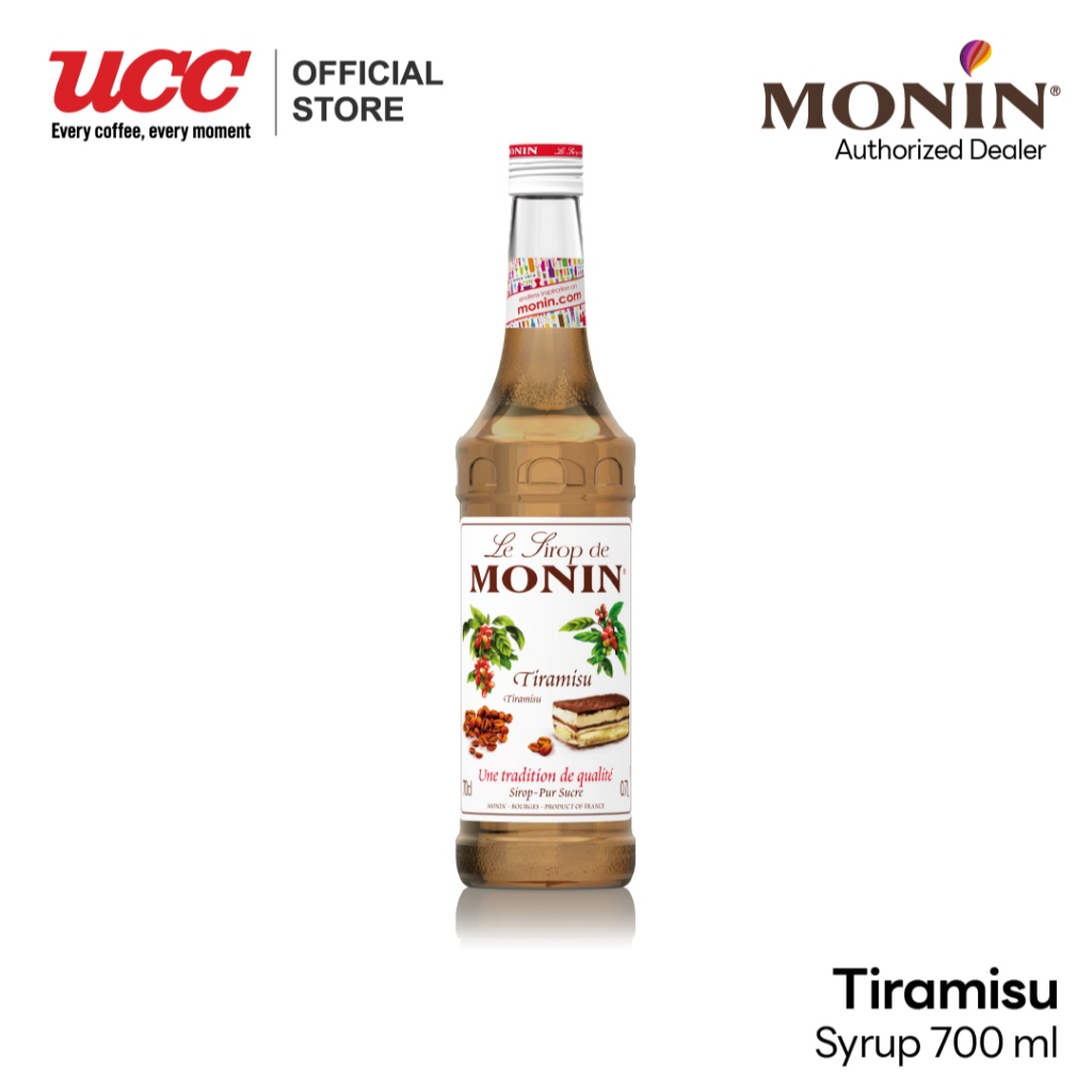 MONIN Tiramisu Syrup น้ำเชื่อมกลิ่นทีรามิสุ 700ml.