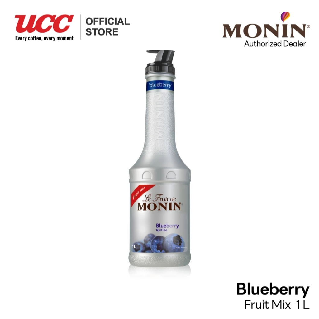 MONIN Blueberry Fruit Mix บลุเบอร์รี่ฟรุ๊ตมิกซ์ 1L.