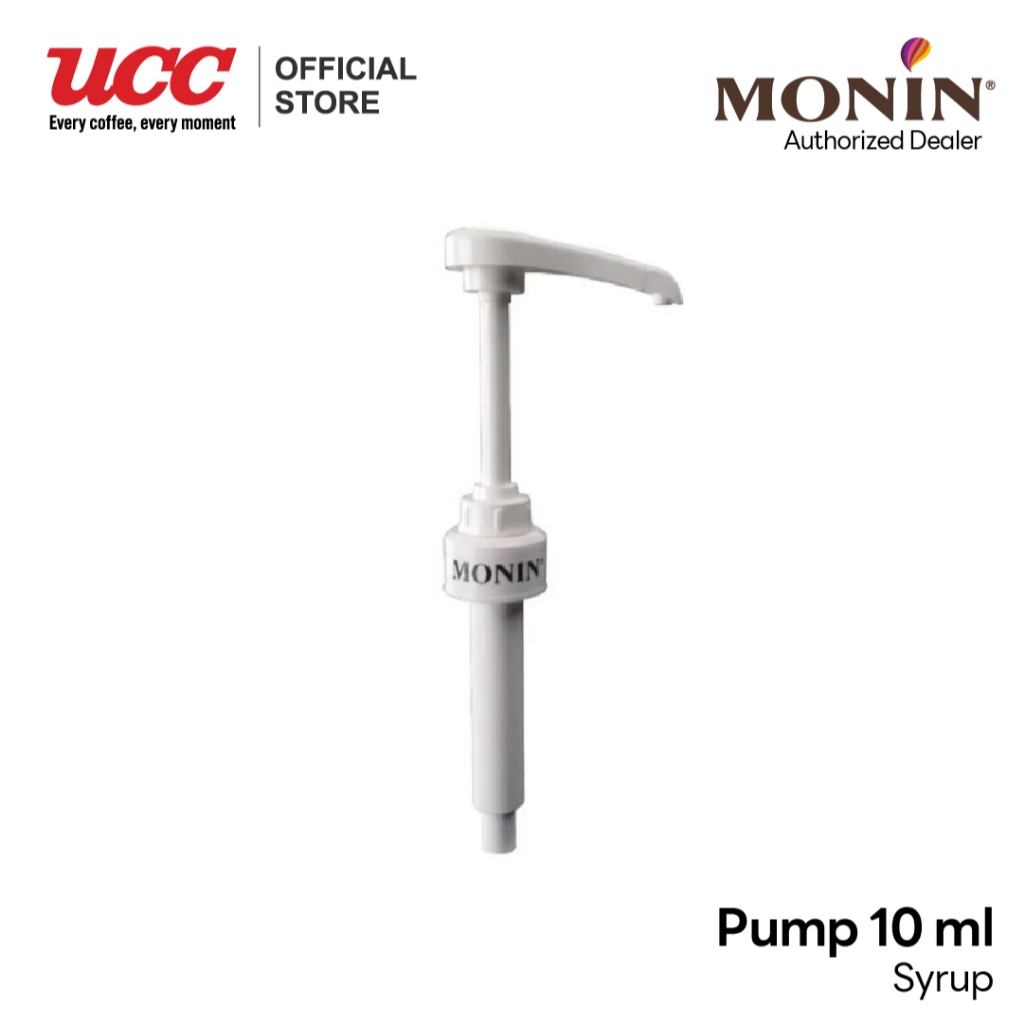 MONIN Syrup Pump 10ml หัวปั้มไซรัป 10 มิลลิลิตร (สำหรับ Syrup ขนาด 700ml เท่านั้น)
