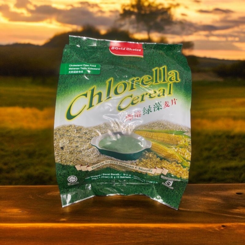เครื่อง​ดื่ม​ธัญพืช​Gold​ Choice​ Chlorella​ Cereal​ ขนาด​545​กรัม