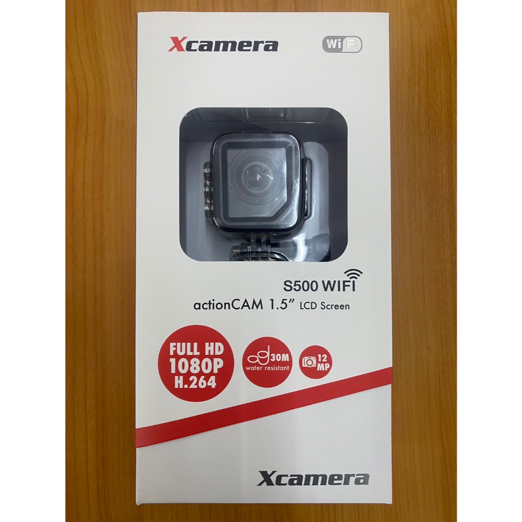 กล้อง Xcamera S500 WIFI actionCAM 1.5" LCD Screen Full HD 1080PH.264 12MP (ไม่ใช่ของมือสอง)