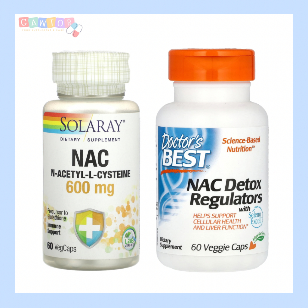 NAC ( N-acetylcysteine เอ็น-อะเซทิลซิสเทอิน ) ชนิดเม็ด