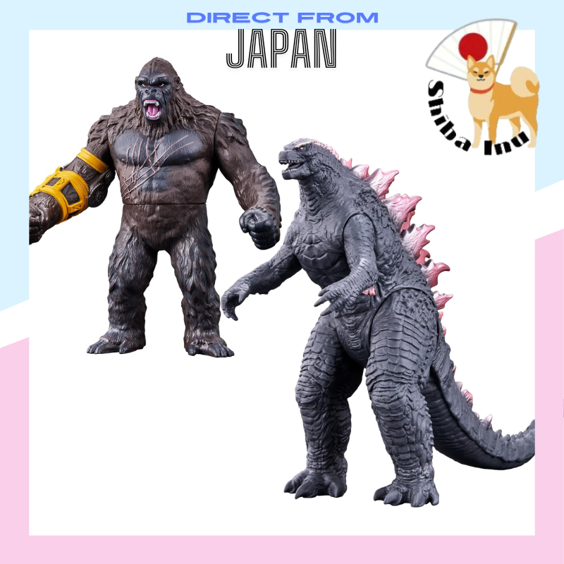 BANDAI Movie Monster GODZILLA KONG EVOLVED ver. Figure from 'Godzilla x Kong: The New Empire' film