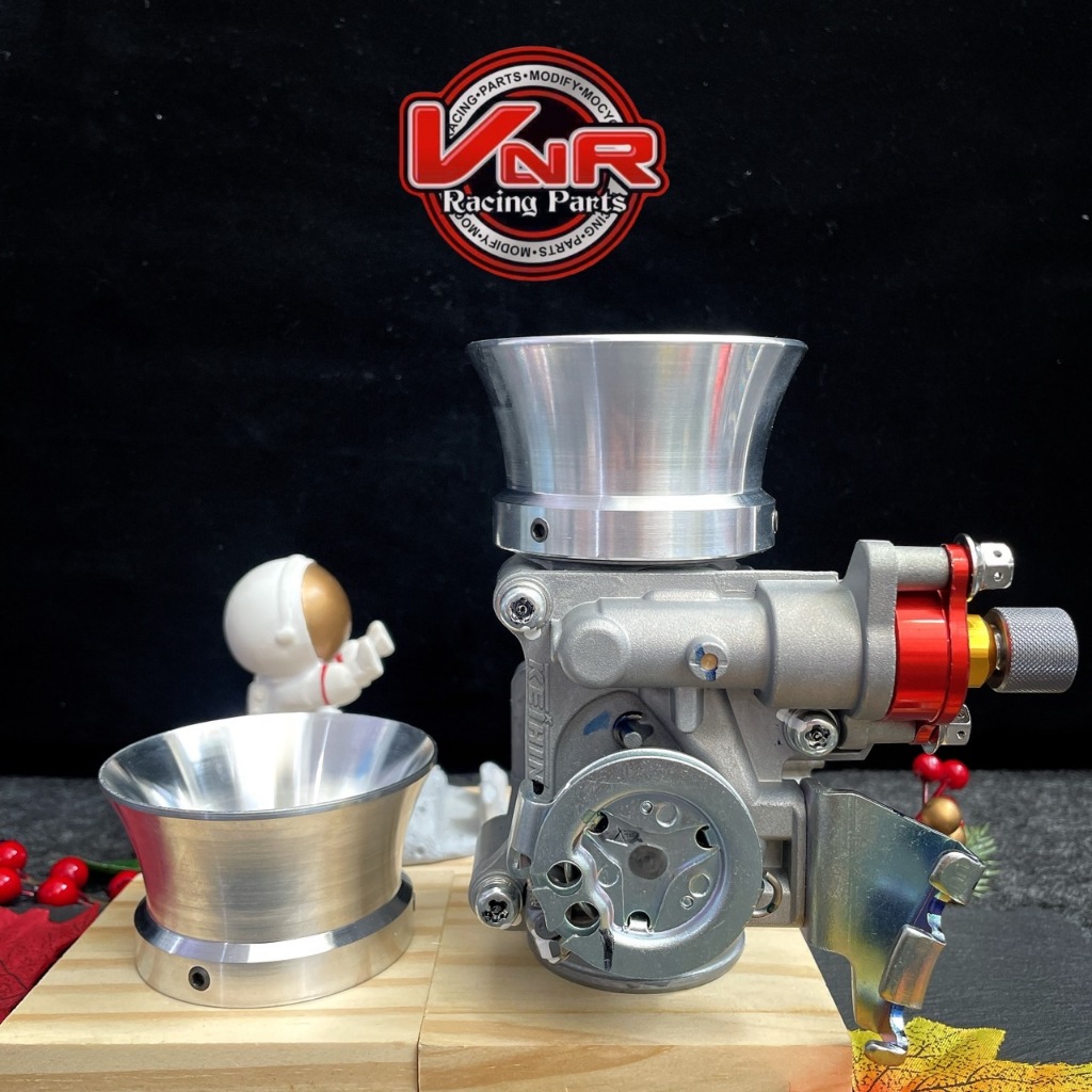 ปากแตรลิ้น CBR250/CRF250 ปากแตรอัลลอยสั้นA16063 ยาว 42มม. ใส่เรือนลิ้นCBR250และCRF250