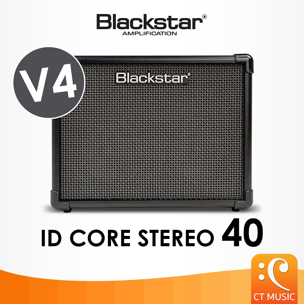 Blackstar ID Core Stereo 40 V4 Guitar Amplifier แอมป์กีตาร์ แอมป์กีต้าร์ไฟฟ้า IDCore40 Stereo40 V3