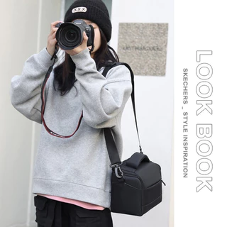 แบบพกพา กระเป๋ากล้อง สามารถถือได้ด้วยมือ/ไหล่เดี่ยว กลางแจ้ง กันน้ํา กันฝน Camera Bag
