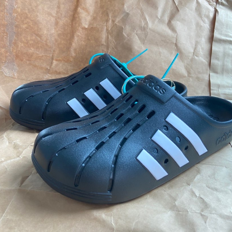 Adidas Adilette Clogs รองเท้าแตะ รองเท้าใส่ในบ้าน กันน้ํา แบบนิ่ม สําหรับผู้ชาย และผู้หญิง
