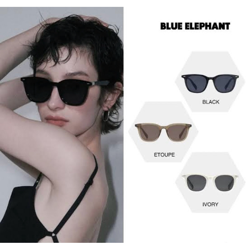 แว่นตากันแดด BLUE ELEPHANT - KONA (BLACK, IVORY, ETOUPE, PUMPKIN)