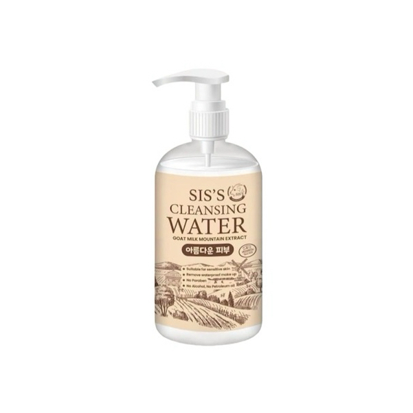 SIS'S Cleansing Water Goat Milk คลีนซิ่งนมแพะ SIS'S 