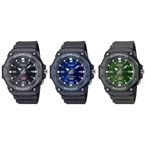 Casio Standard นาฬิกาข้อมือผู้ชาย สายเรซิ่น รุ่น MW-620H(MW-620H-1A,MW-620H-2A,MW-620H-3A)