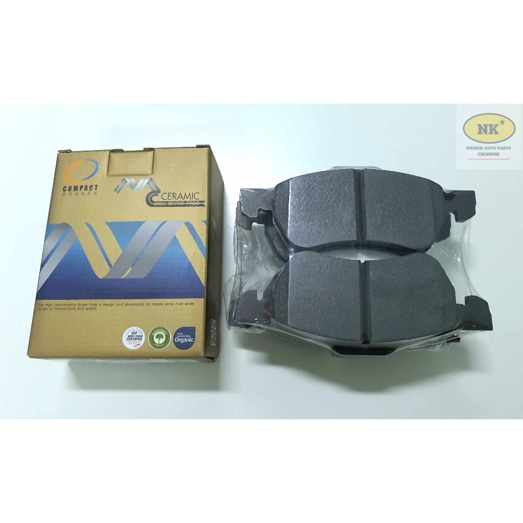 COMPACT ผ้าเบรคหน้า ดิสเบรคหน้า MG ZS  ปี 17'-21'/ MG ZS 17'-21'