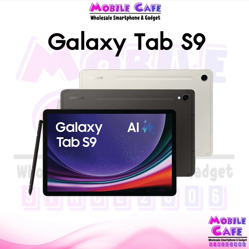 [NEW] Samsung Galaxy Tab S9 Series S9+ 12.4นิ้ว l S9 ultra 14.6 นิ้ว Dynamic AMOLED 2X Snapdragon 8 Gen 2 Mobilecafe