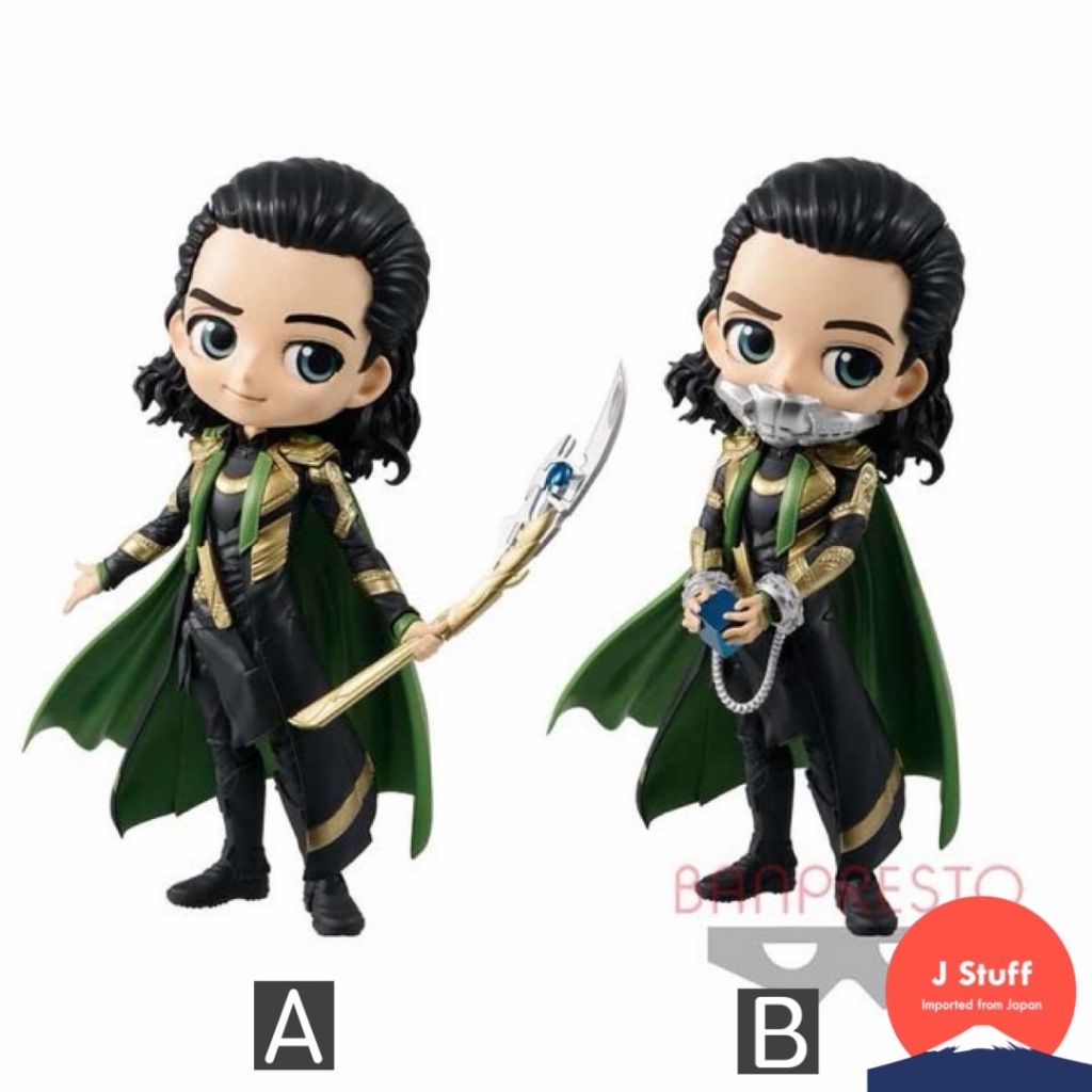 พร้อมส่ง 🇯🇵  LOKI - Q Posket MARVEL vol.2 Figure โลกิ ของแท้ นำเข้าจากญี่ปุ่น