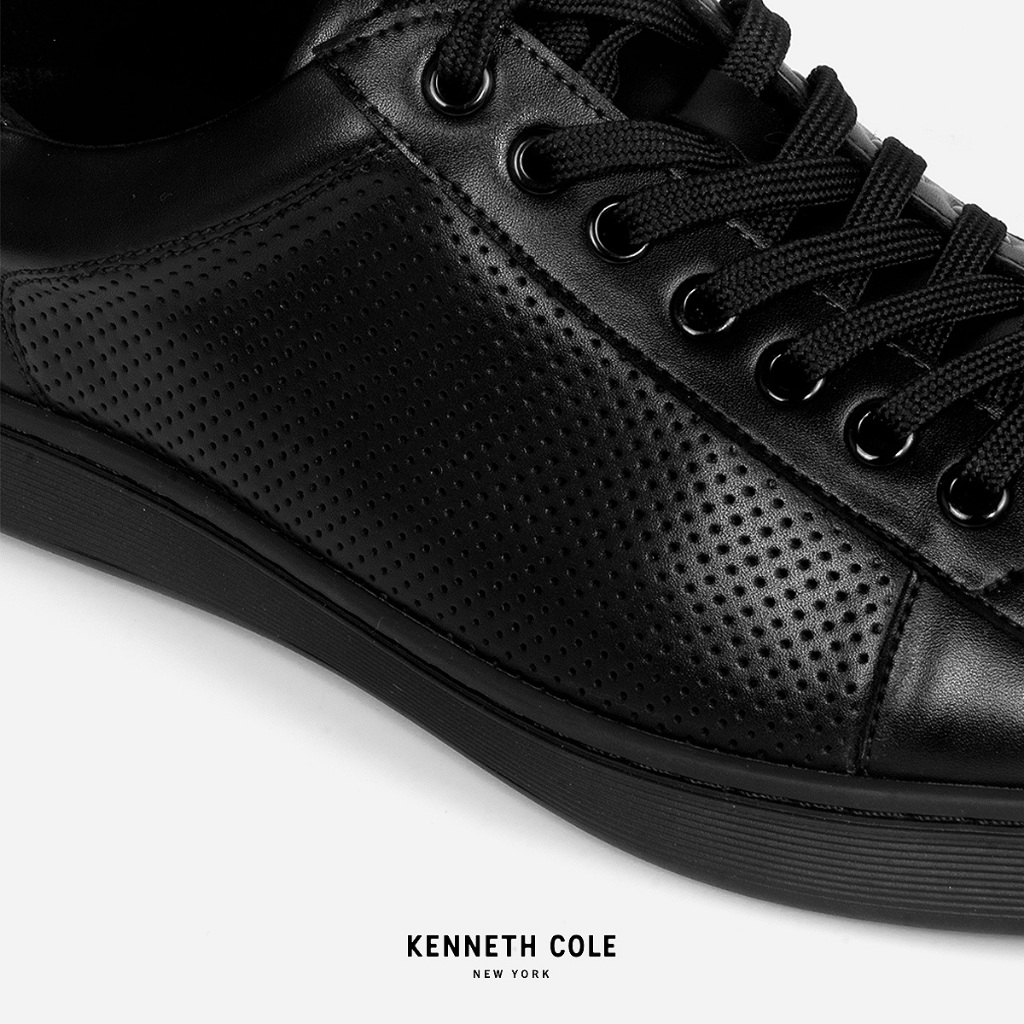 KENNETH COLE รองเท้าผ้าใบผู้ชาย รุ่น GEORGE BLACK สีดำ ( SNK - RS31062LE-001 )
