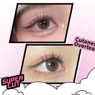 (พร้อมส่ง) COS#01 ขนตาปลอมแบบช่อ มีกาวในตัว ก้านบางติดแล้วสบายตา