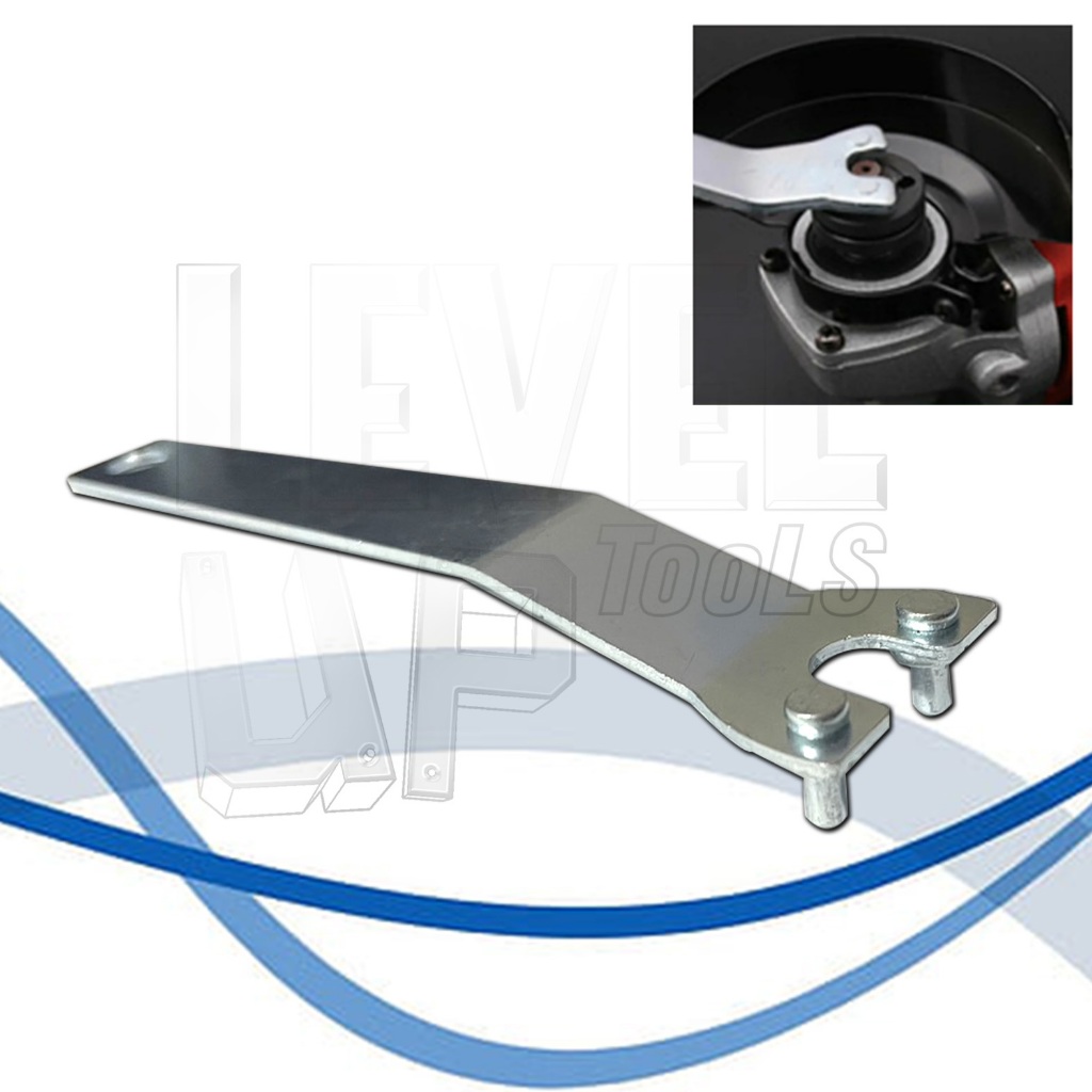 ชุดคู่ ประแจหินเจีย+อะไหล่ประกับล็อคใบ (นอก-ใน) ที่ขันลูกหมู4 นิ้ว Grinding wrench ขันน๊อตล๊อกแผ่นเจียร - รูปที่ 2