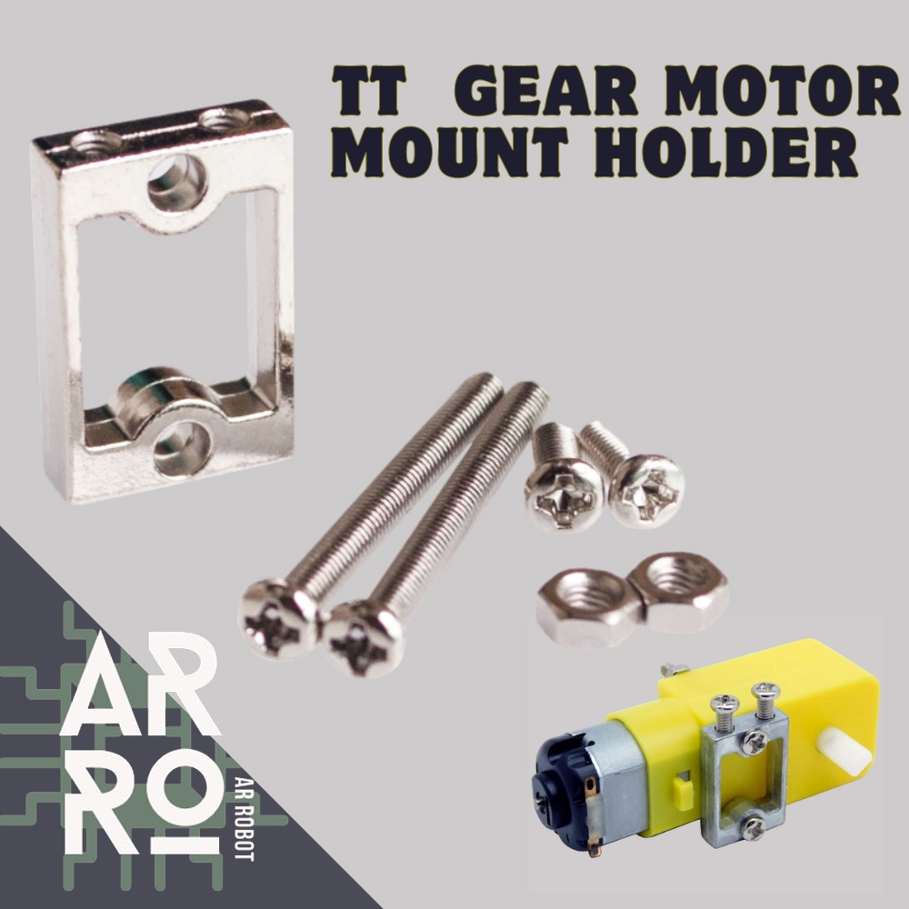 ฐานยึด Gear Motor โลหะ สำหรับ Smart car