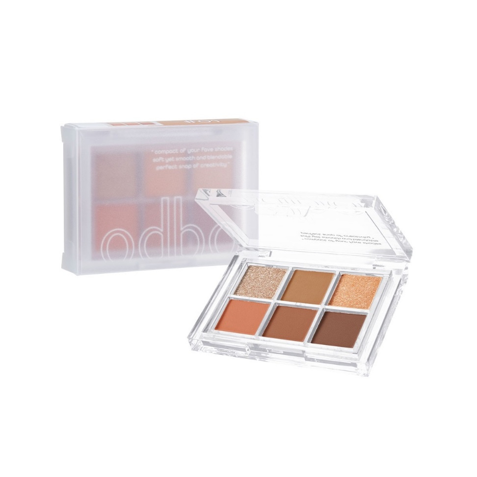 Odbo Signature Eyeshadow Palette 4.8g โอดีบีโอ ซิกเนเจอร์ อายแชโดว์ พาเลท OD276 (1 ตลับ)