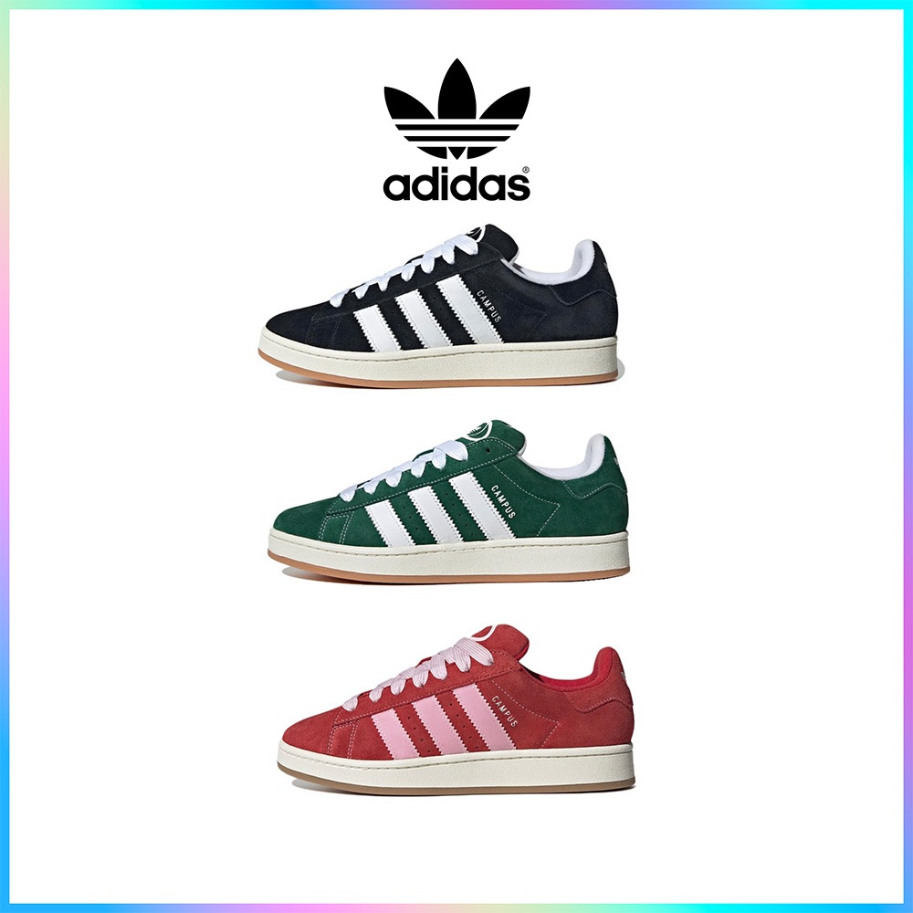 adidas originals Campus 00s ต่ํา สบาย ป้องกันแรงเสียดทาน รองเท้าลําลอง