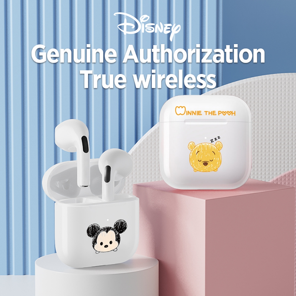 Disney F12  หูฟังบลูทูธไร้สาย 5.2 ลดเสียงรบกวน สเตอริโอ HiFi สําหรับเล่นเกม