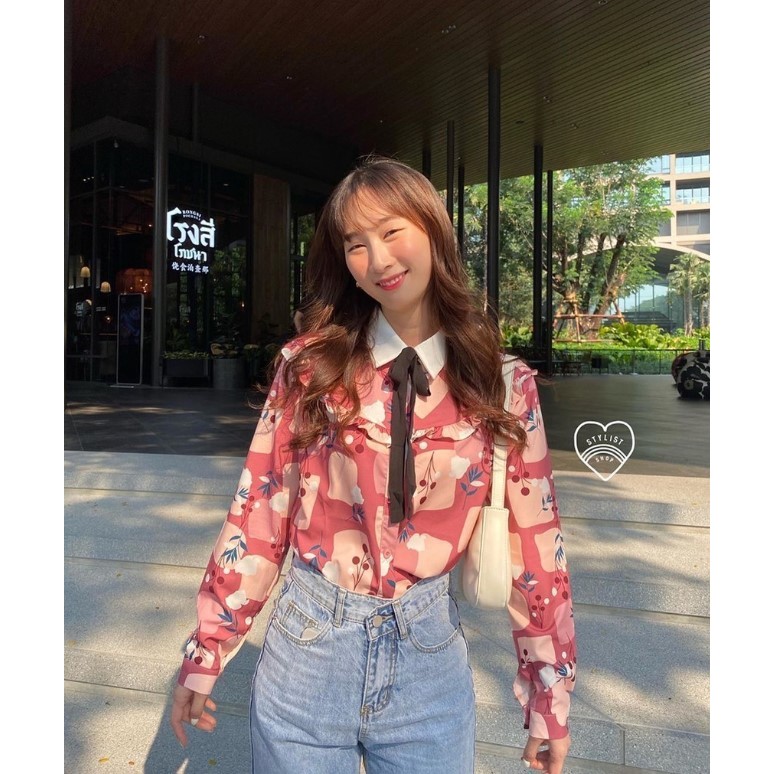 เสื้อเชิ้ตขอปก stylist shop