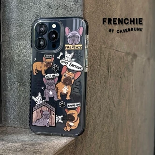 🔥🇹🇭(Premium) Impact Bumper Case FRENCHI เคสสำหรับไอโฟน 15Promax 15 14Promax 14Plus 14Pro 14 13PM - 11