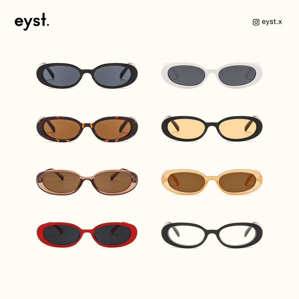 แว่นตากันแดดรุ่น OVAL | EYST.X