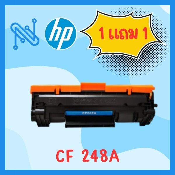 (แพ็ค2) หมึกเทียบเท่า CF248A 248A 248 48A CF248 FOR HP LaserJet pro M15 M15W M28 M28W