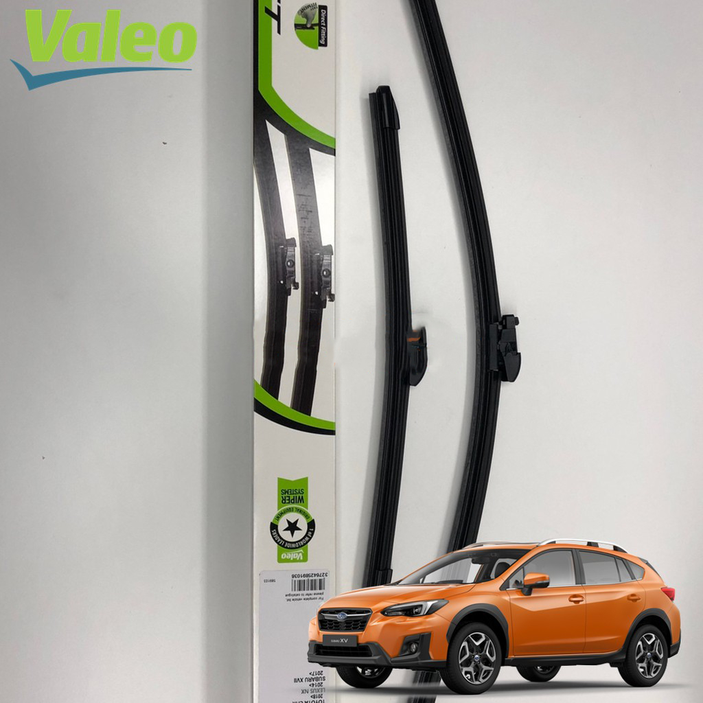 VALEO ใบปัดน้ำฝนหน้าขวาขนาด26"+ซ้ายขนาด16" Subaru XV ปี18-,Honda HR-V Mazda CX-7,CX-9 ตรงรุ่น