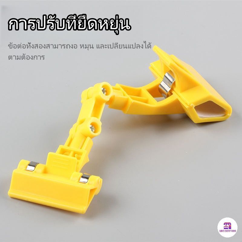 ตัวหนีบป้าย ตัวหนีบป้ายราคา ที่หนีบป้ายราคาสินค้า สามารถหมุนได้ 360° แบบปรับงอได้ มีหลายสี ป้ายราคา - ภาพย่อย 3
