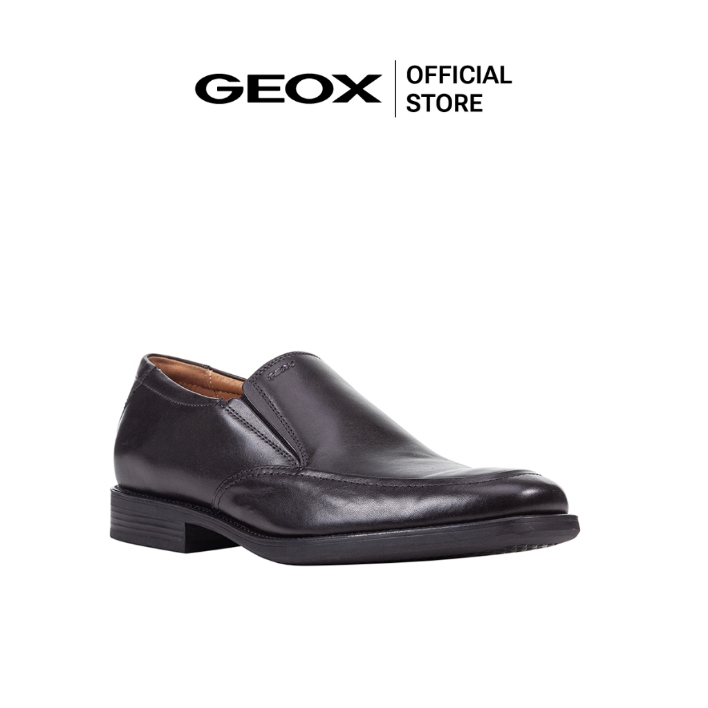 GEOX รองเท้าหนังผู้ชาย รุ่น U FEDERICO Z - BLACK (U2257ZC9999M_S3BKXX)