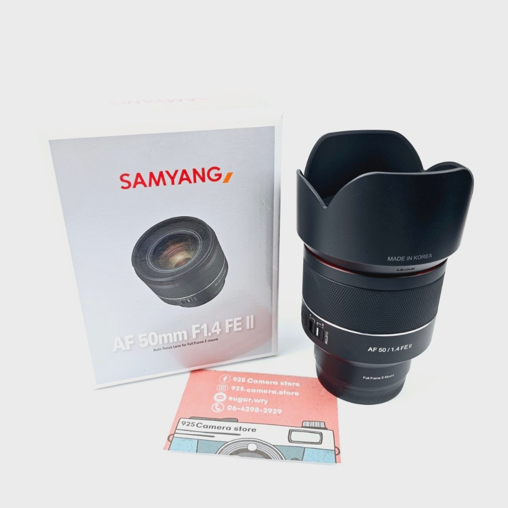 เลนส์ Samyang AF 50mm f1.4 FE ii for Sony