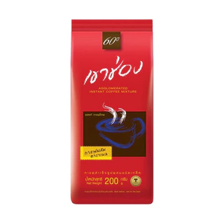 [ x1 ถุง ] เขาช่อง กาแฟสำเร็จรูปชนิดเกล็ด (กาแฟ 100%) ขนาด 200g ถุง