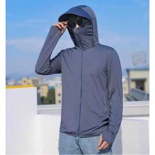 เสื้อแจ๊กแก๊ตผู้ชาย กันแดด มีฮู้ด ใส่สบายระบายอากาศได้ดี รุ่น1-FSY-2225