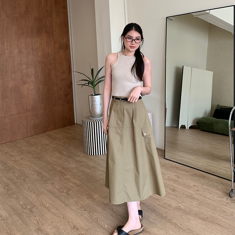 Jay cargo skirt กระโปรงยาว