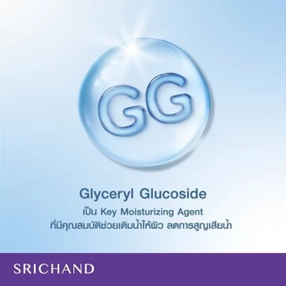 [กล่อง 6 ซอง] ศรีจันทร์ สกิน มอยส์เจอร์ เบิร์ส เจลครีม Srichand Skin Moisture Burst Gel Cream (กล่องแบมแบม) #เจลครีม