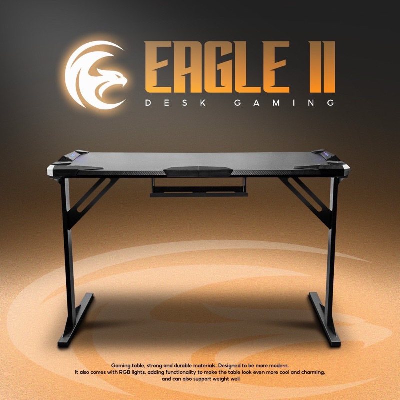 Neolution E-Sport Gaming Desk โต๊ะเกมมิ่ง Neolution E-Sport รุ่น Eagle II โต๊ะยาว 120 CM