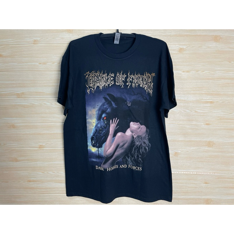 เสื้อวง Cradle Of Filth Dark Horses ลิขสิทธิ์แท้💯