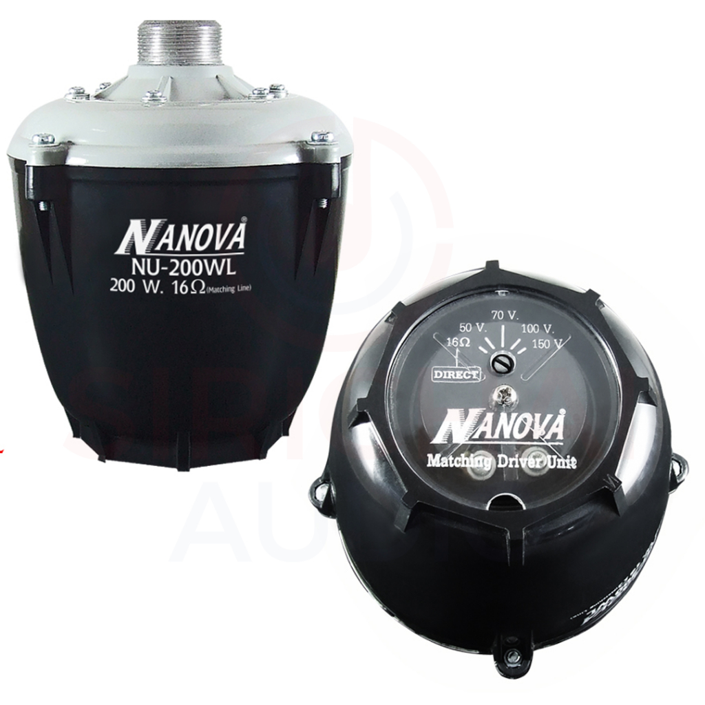 ยูนิตฮอร์น NANOVA รุ่น NU200WL 200วัตต์ มีลายน์