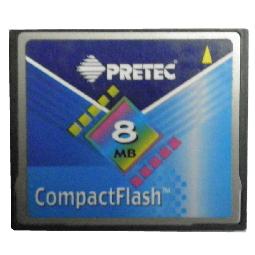 PRETEC 8MB CompactFlash CF Memory card การ์ดหน่วยความจำ