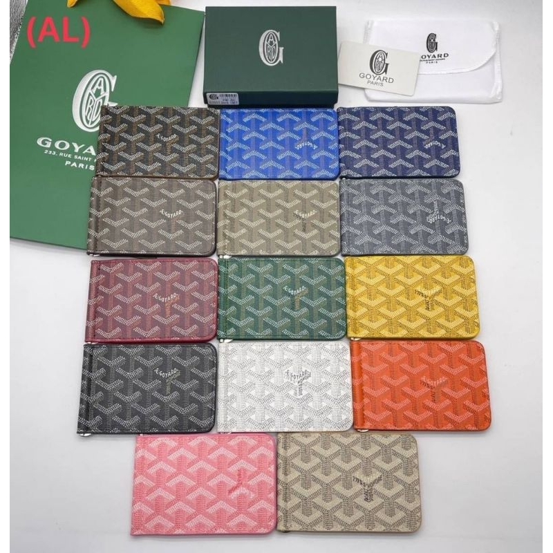 เช็คของก่อนกดสั่ง money clip กระเป๋าตังค์หนีบ GOYARD พร้อมกล่อง งานสวย ตรงปก