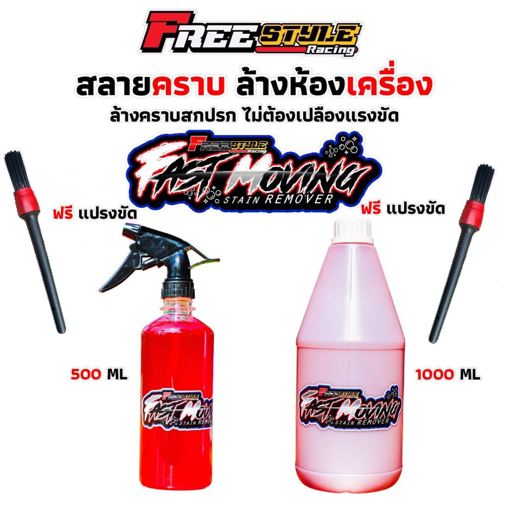 ⚡ส่งโคตรด่วน⚡น้ำยาสลายคราบล้างหนัก FAST MOVING สูตรเข้มข้น ล้างห้องเครื่องและคราบหนัก ดีที่สุดในไทย