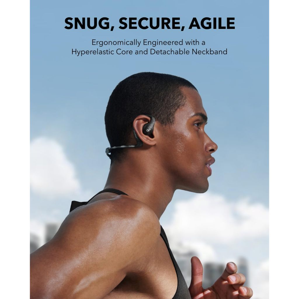 Soundcore AeroFit Pro หูฟังบลูทูธ หูฟังไร้สาย ออกกำลังกาย Open-Ear Headphones Ultra Comfort