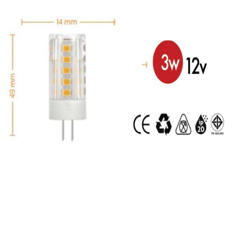 หลอด LED G4 3W 12V (Osram CHIP)