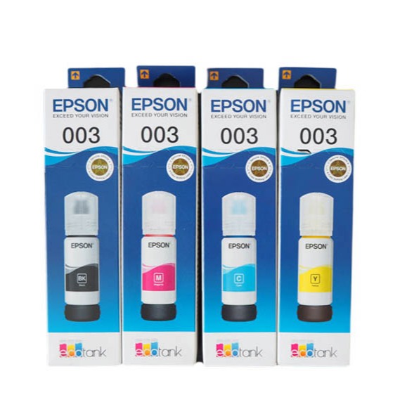 หมึกเติมแท้ Original Epson 003 สำหรับรุ่น L1110,L3110,L5190,L3150,L3210,L3216,L3250,L3256,L1200series