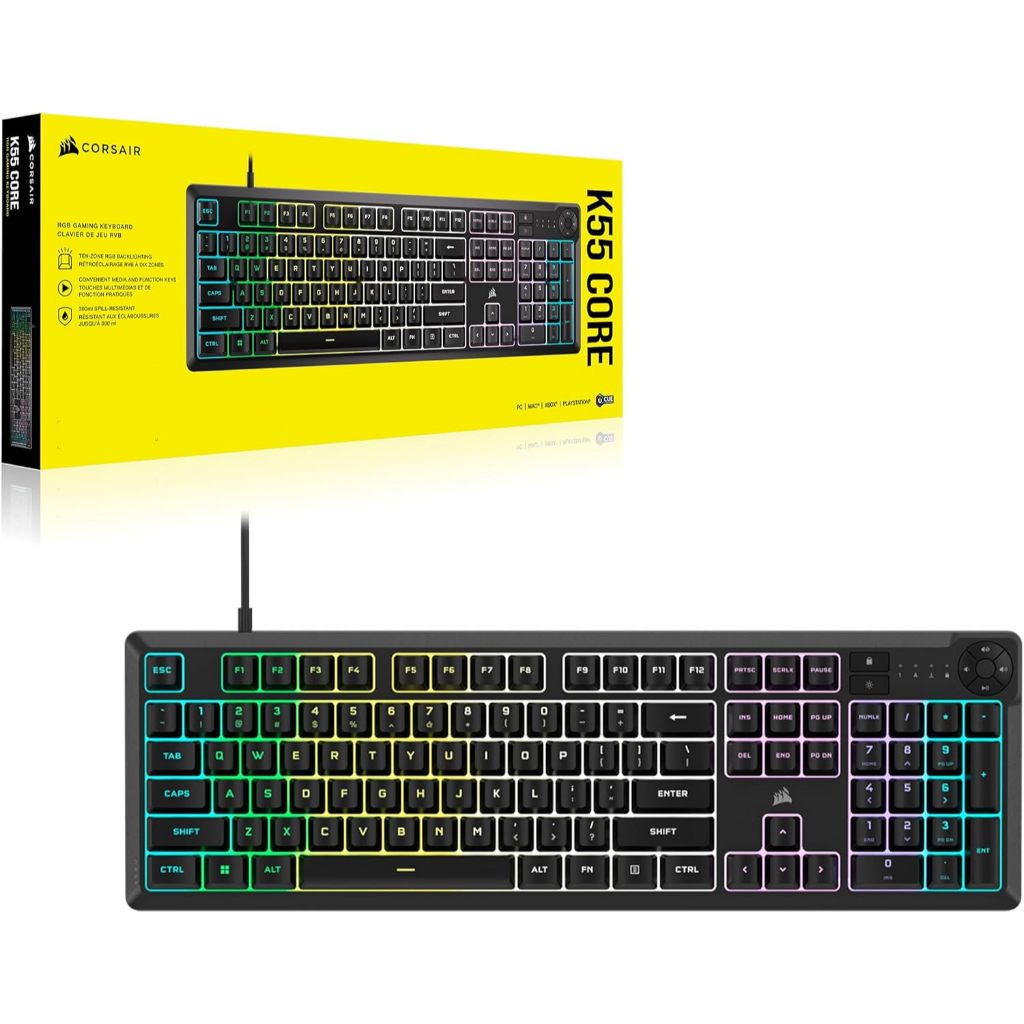 CORSAIR GAMING K55 CORE KEYBOARD