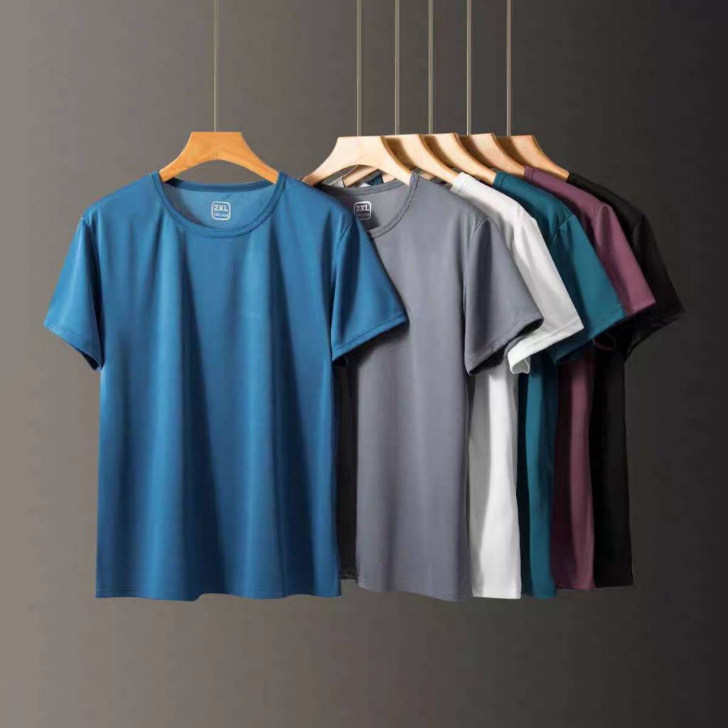 เสื้อยืดลำลองผู้ชายคอกลมเนื้อผ้าแห้งเร็วใส่สบาย Man Clothing TSH-046