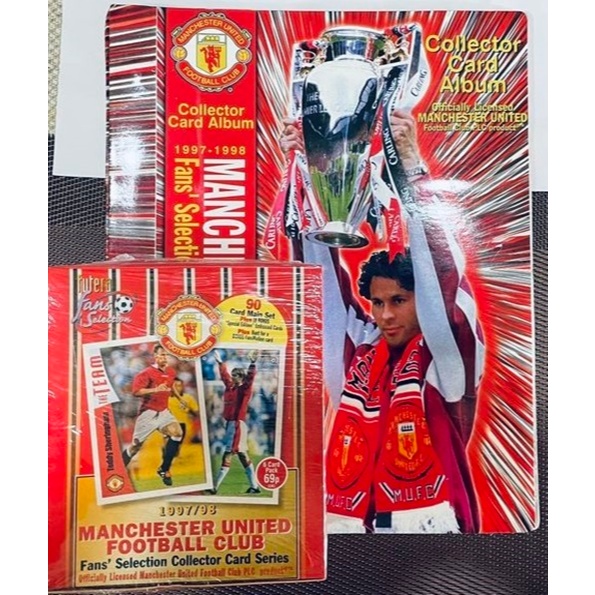 [ขายแยก] การ์ดฟุตบอล แมนยู Futera Manchester United 1997-98 Fan's Selection Collector Card Series ของแท้